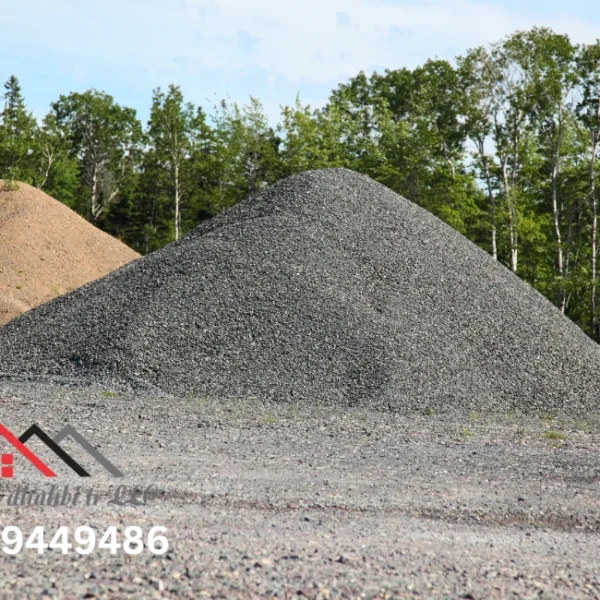 Aggregate 3/4, 3/8, 3/12, 1/2.